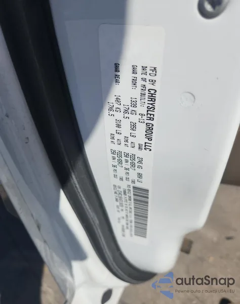 2014 Chrysler Town & Country Touring from USA, damaged, VIN 2C4RC1BG4ER138359